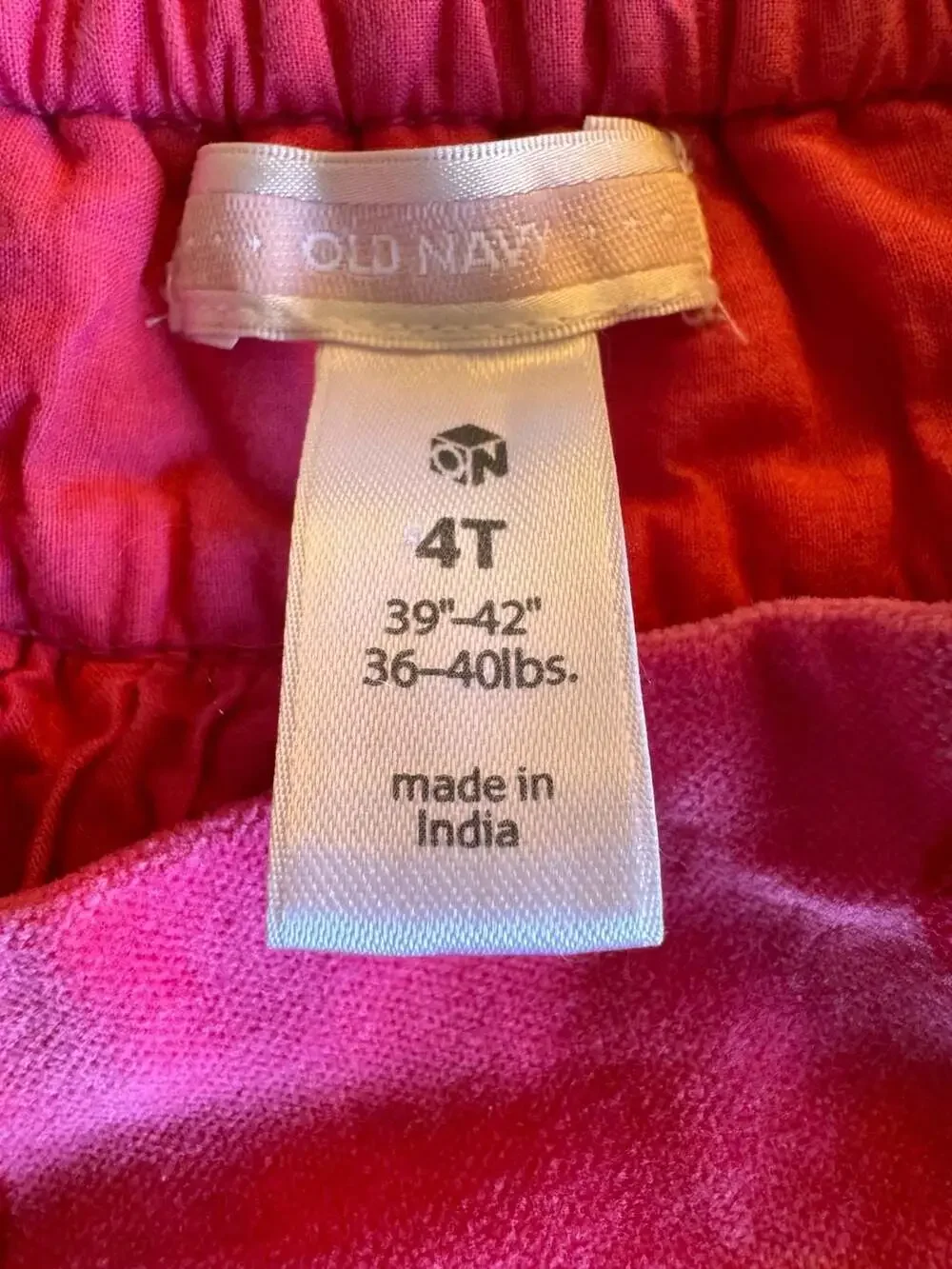 Old Navy Pink Velvet Polka Dot Skirt with Tulle Layer Size 4T